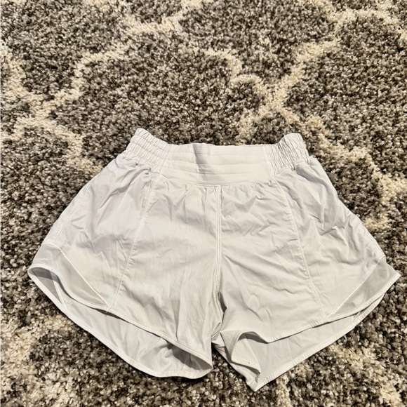 lululemon athletica Women's Light Gray Athletic Shorts - Picture 1 of 7